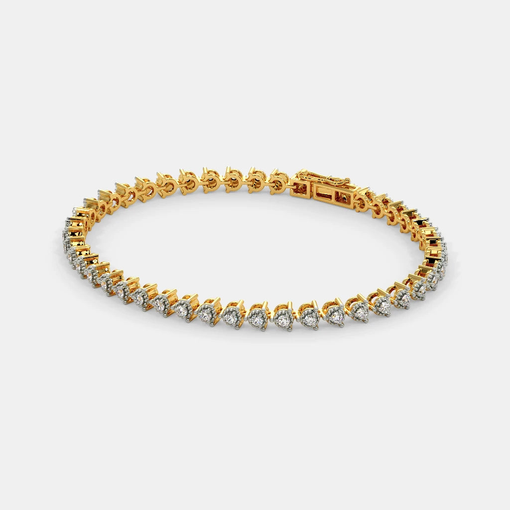 Cubic Diamond Tennis Bracelet
