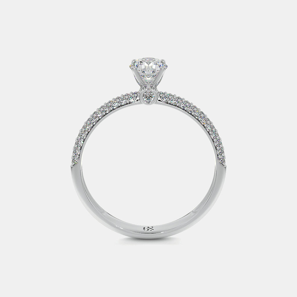 Classic Bridal Moissanite Ring