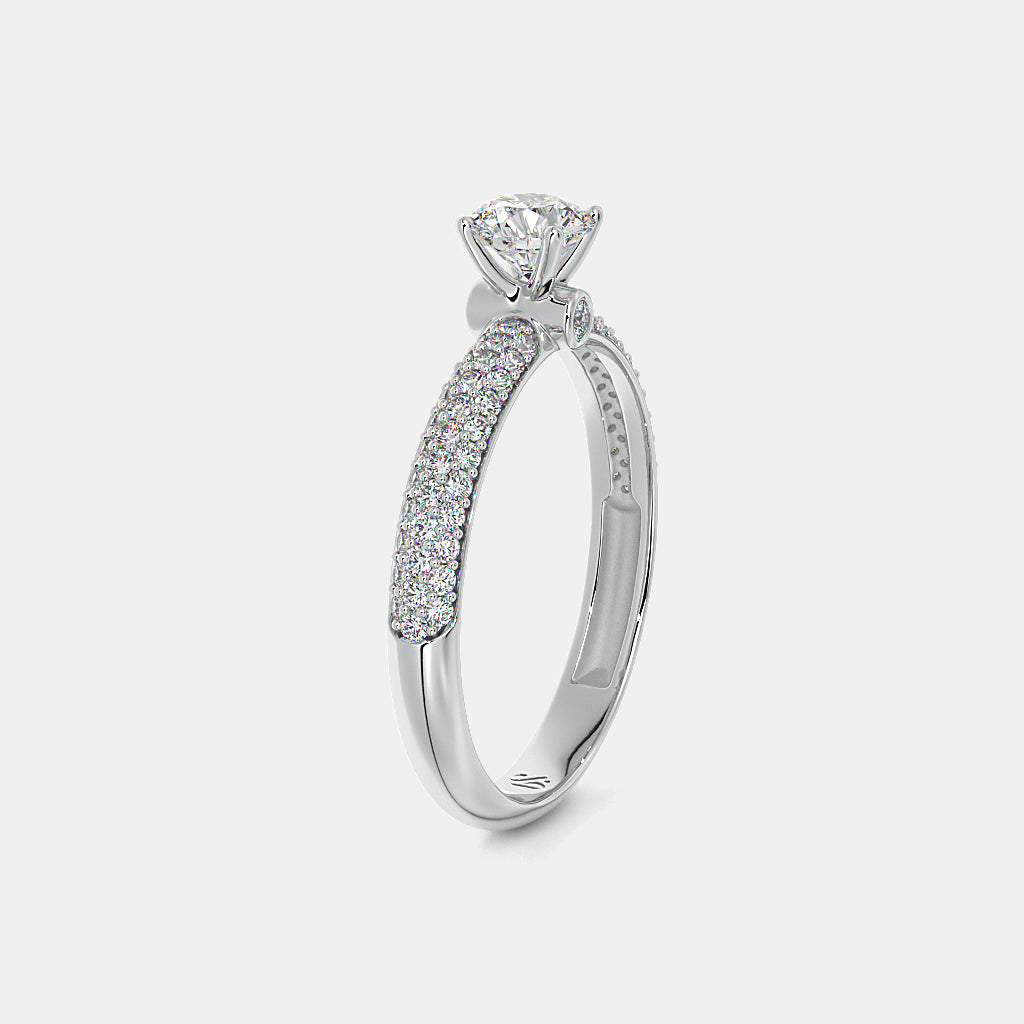 Classic Bridal Moissanite Ring