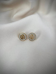 Gold plated pendent and earrings comes with gift packing for your love ones perfect gift for party and birthday